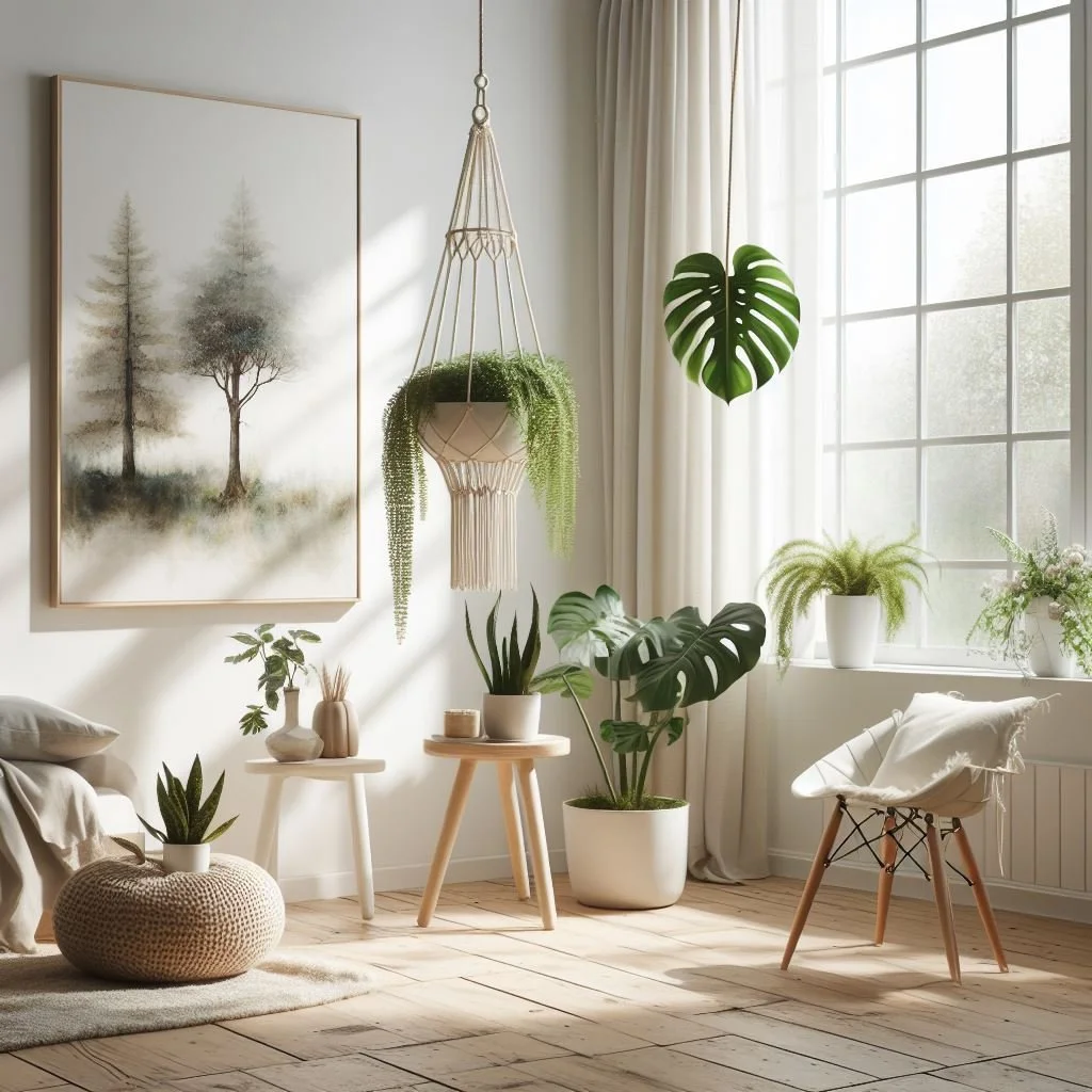Abundance of Tropical Plants Bringing Greenery Indoors