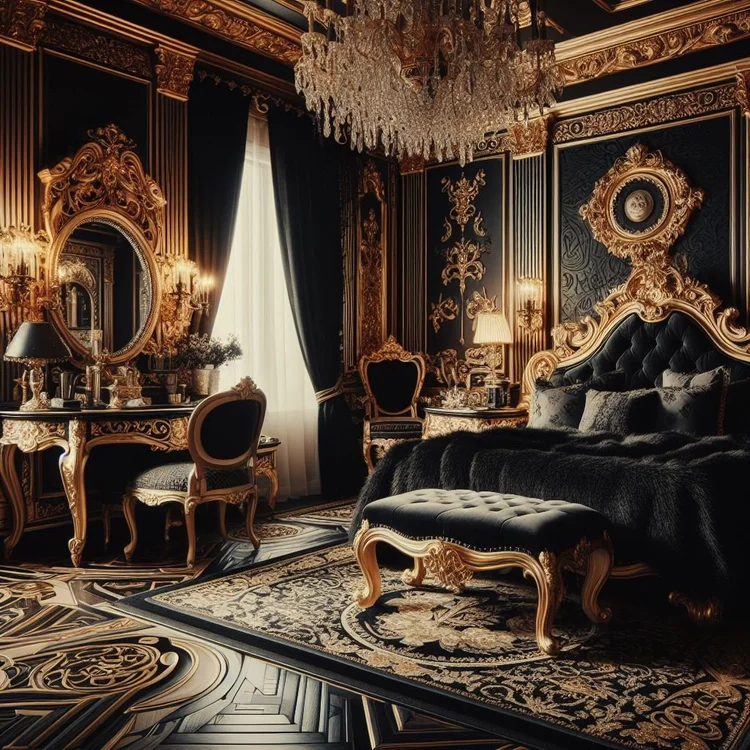 15 Stunning Black and Gold Bedroom Ideas for Luxurious Spaces