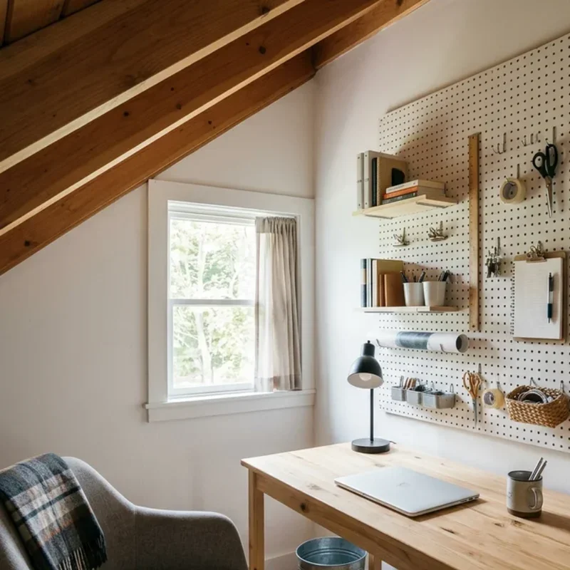 Small Attic Office Ideas