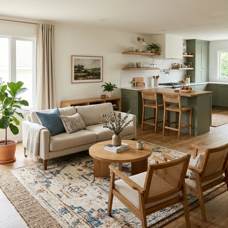 Living Room Kitchen Combo Ideas
