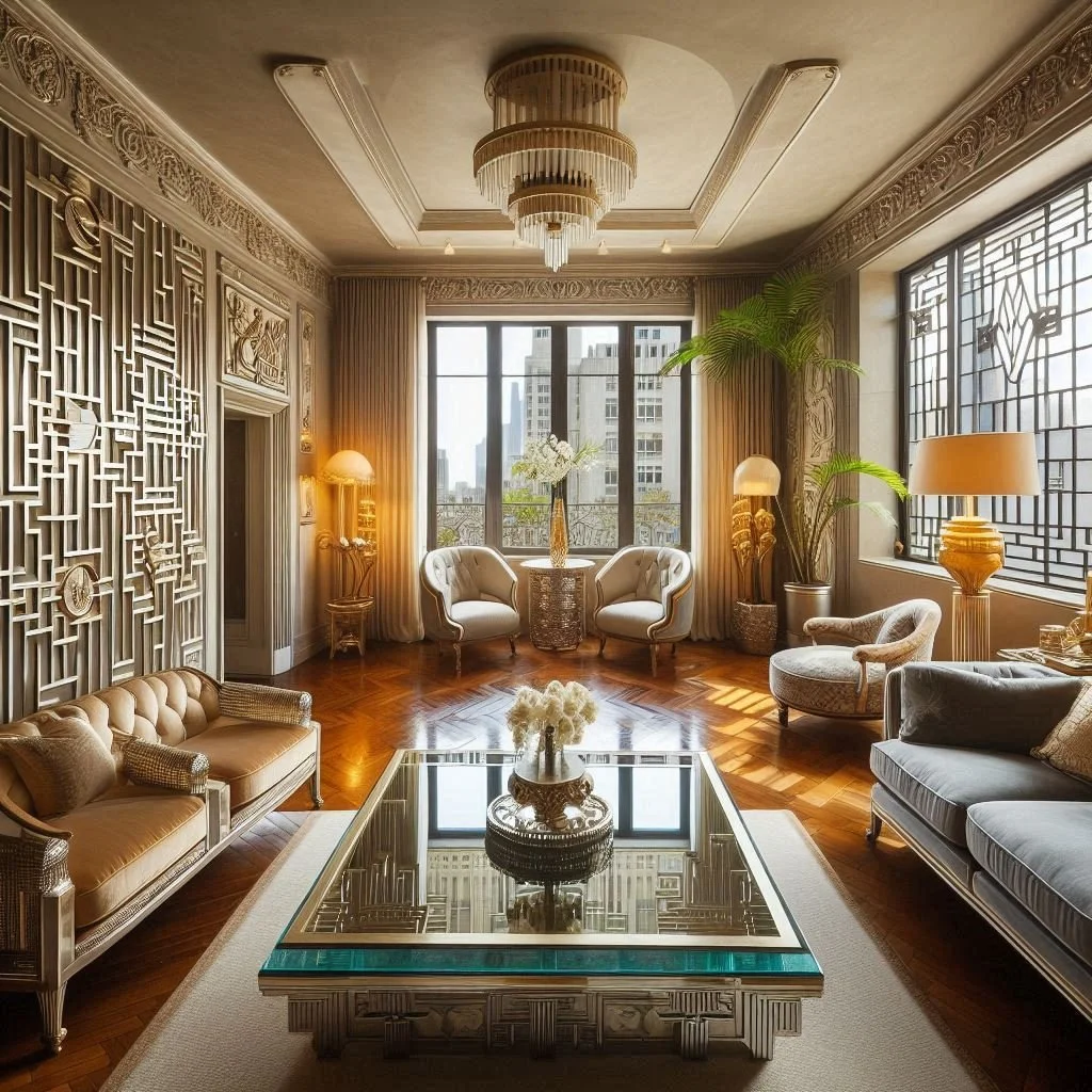 View of 15 Stylish Art Deco Apartment Ideas for Glamour