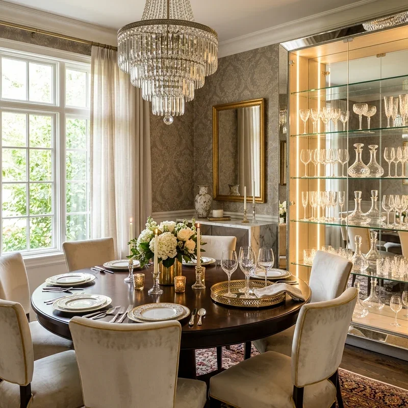 Glam Dining Room Ideas