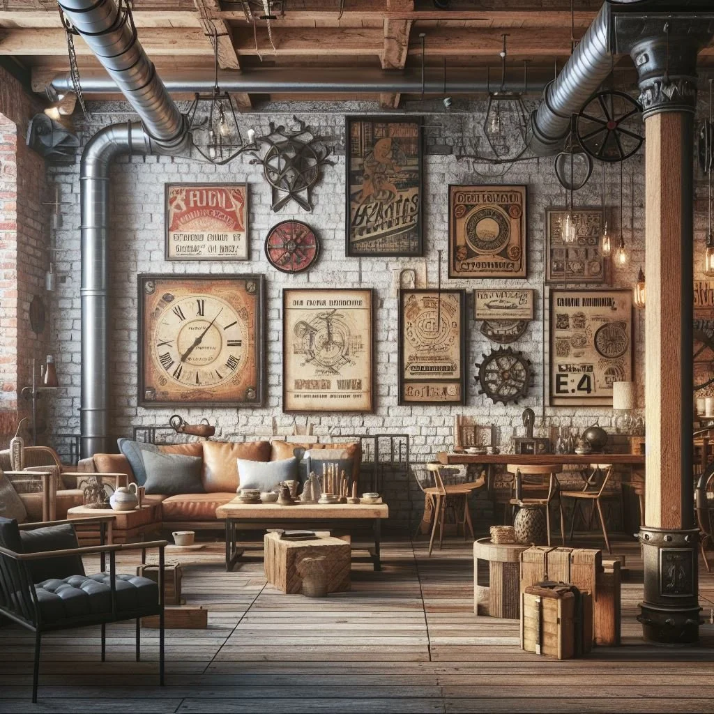 Interior Design Styles - Industrial Chic