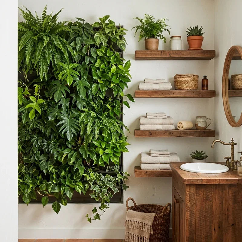 Green and Brown Bathroom Ideas