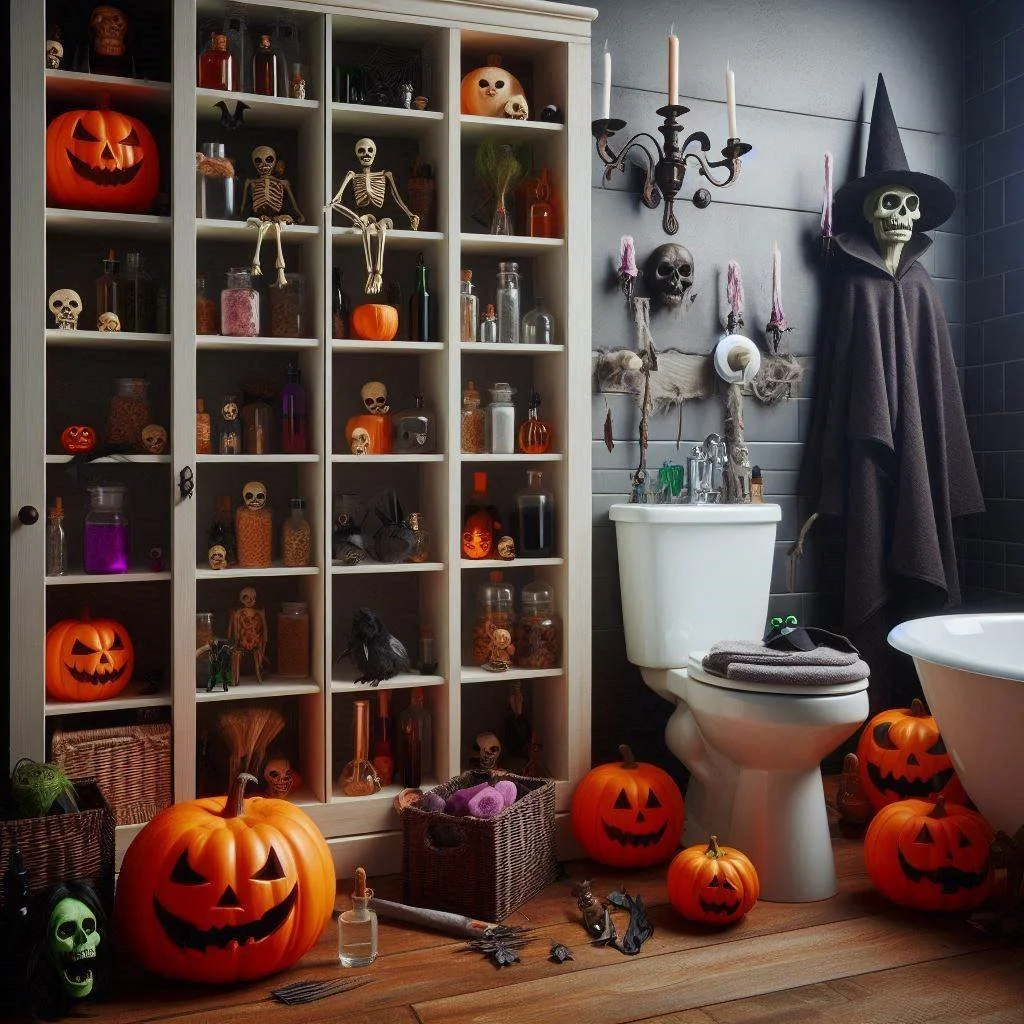15 Spooky Halloween Bathroom Decor Ideas