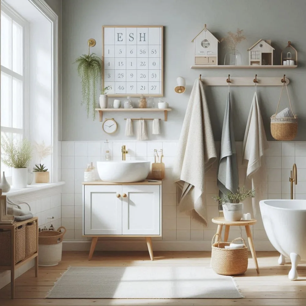 Scandinavian Bathroom Accessories For Sale preview