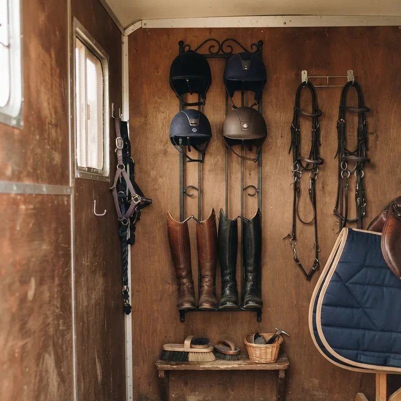 Small Horse Trailer Tack Room Ideas