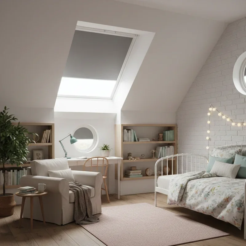 Girl Attic Bedroom Ideas
