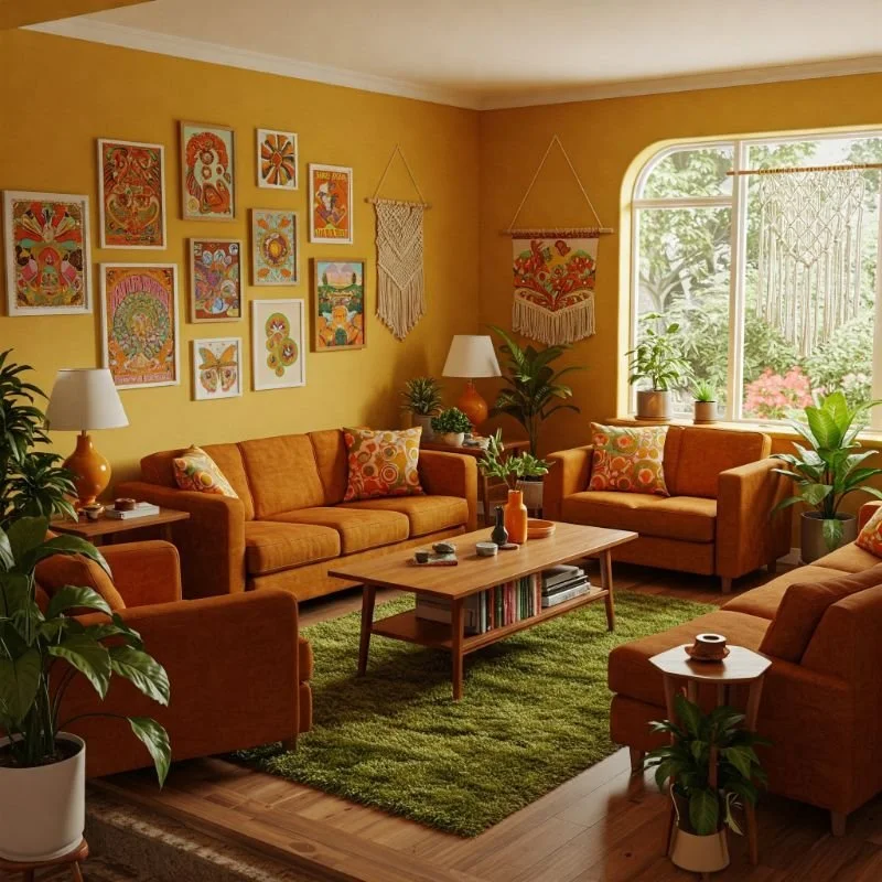 15 Stylish 70's Sunken Living Room Ideas That Pop