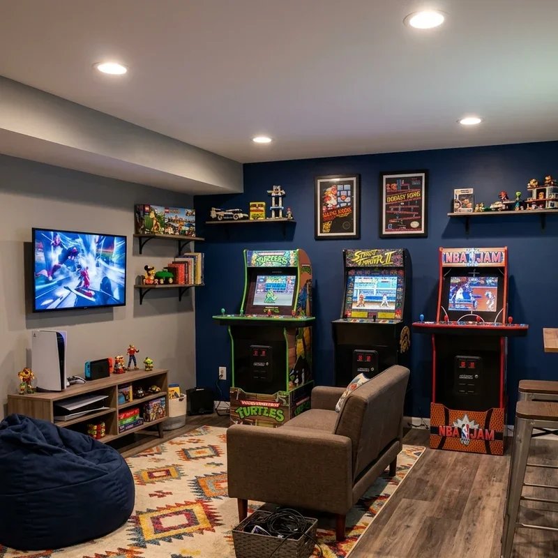 Boys Basement Playroom Ideas