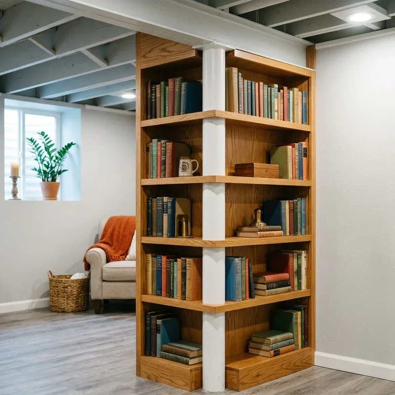 Basement Pole Ideas