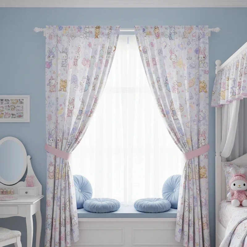 Girl Room Curtains Ideas
