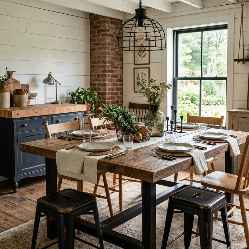 Farmhouse Kitchen Table Ideas