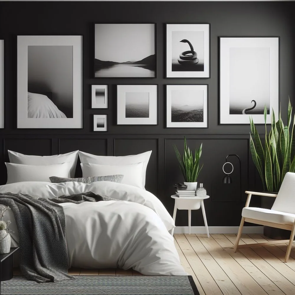 15 Chic Black and White Bedroom Ideas for Contrast