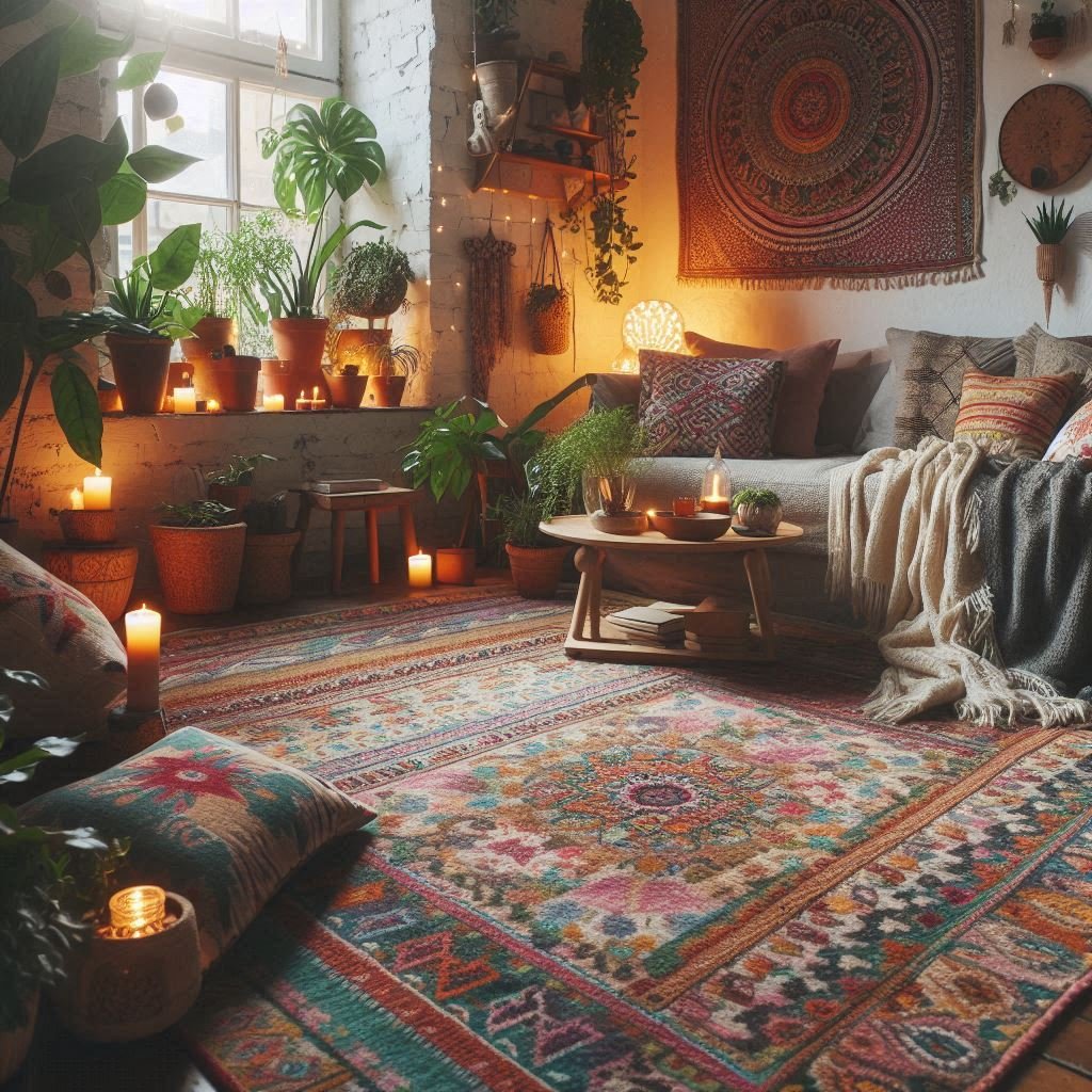 15 Vibrant Boho Living Room Ideas for Eclectic Style