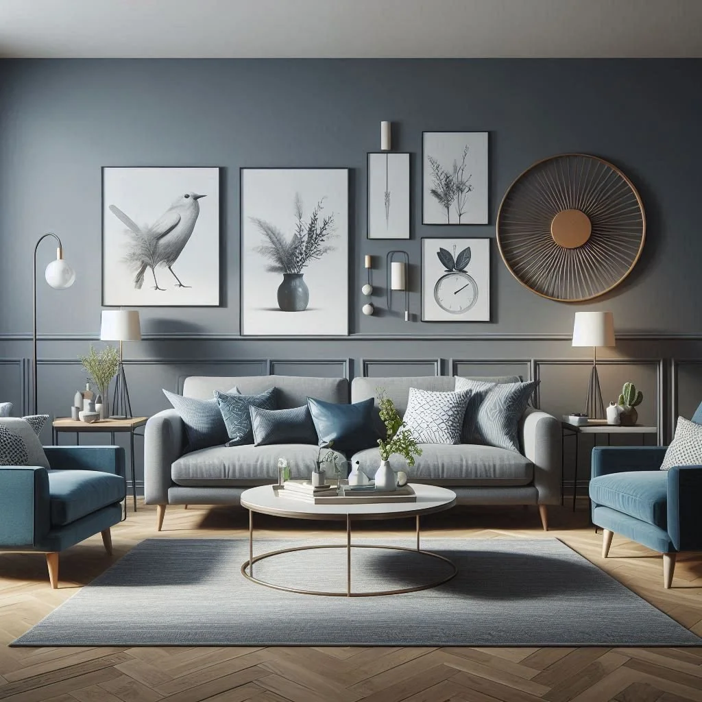 15 Blue and Grey Living Room Ideas for a Chic Space