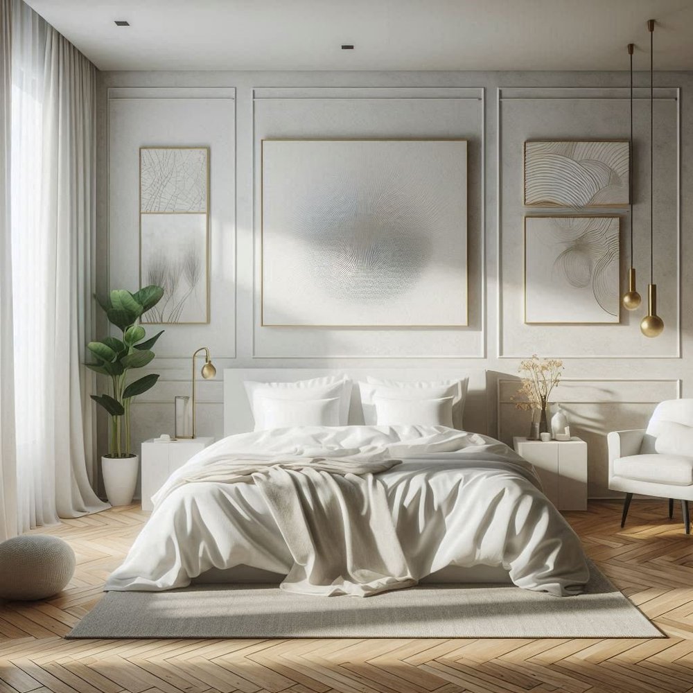 15 Sleek Modern White Bedroom Ideas for Elegance