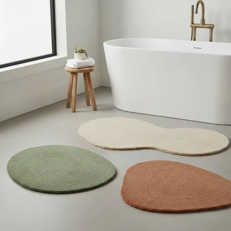 Modern Bathroom Rug Ideas