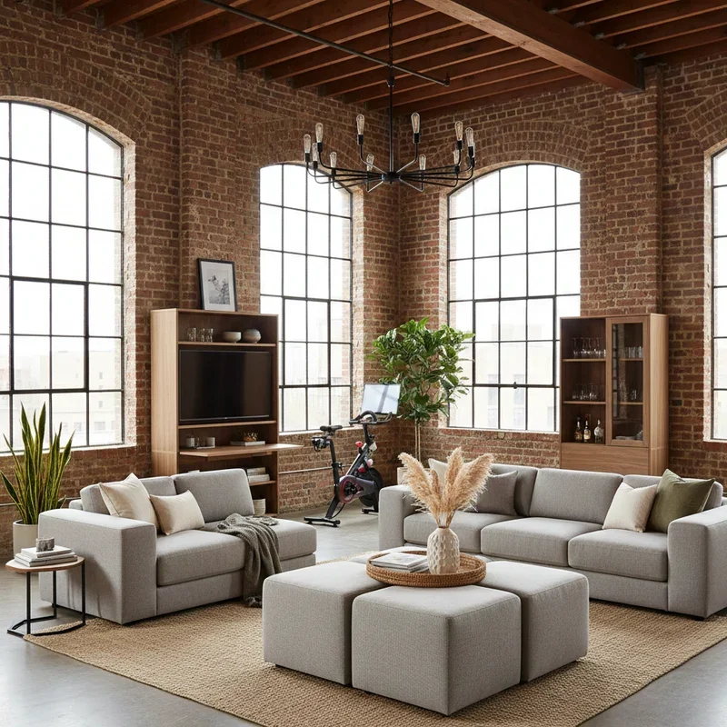 Loft Living Room Ideas