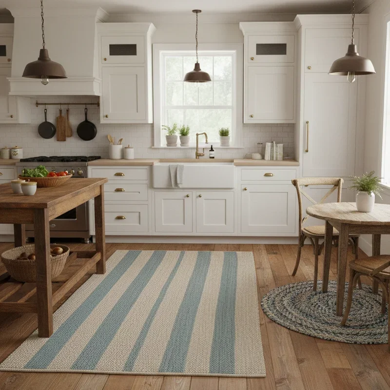 Farmhouse Kitchen Rug Ideas