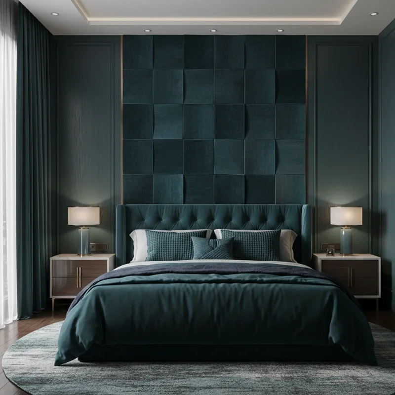 Dark Teal Bedroom Ideas