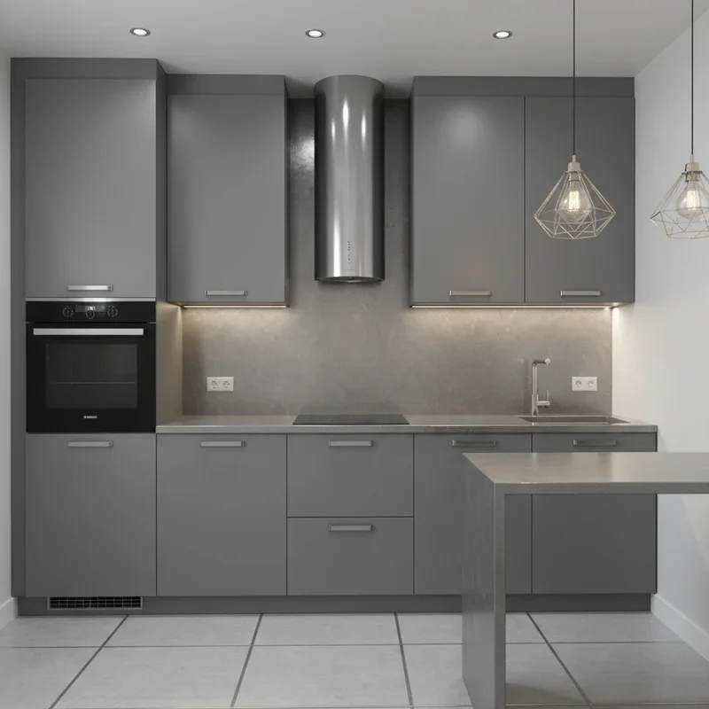 Small Grey Kitchen Ideas
