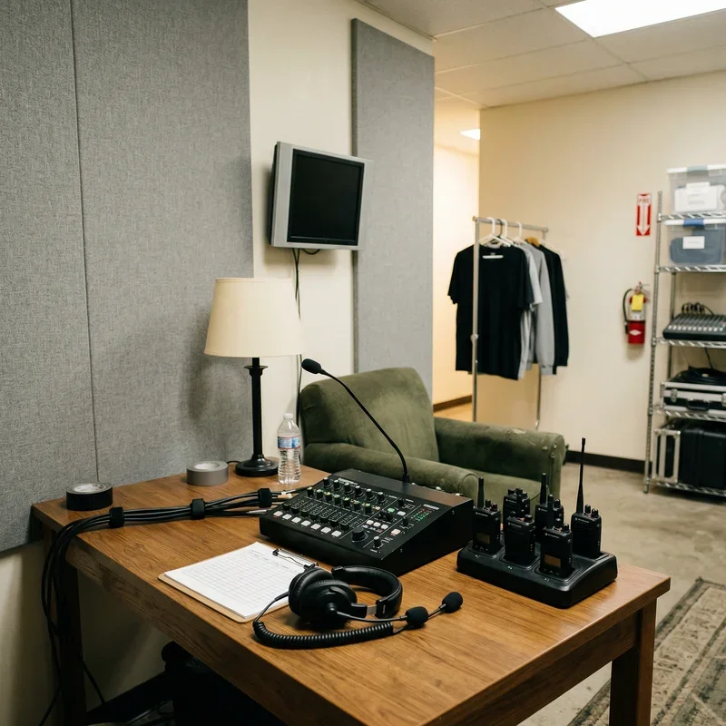 Backstage Green Room Ideas