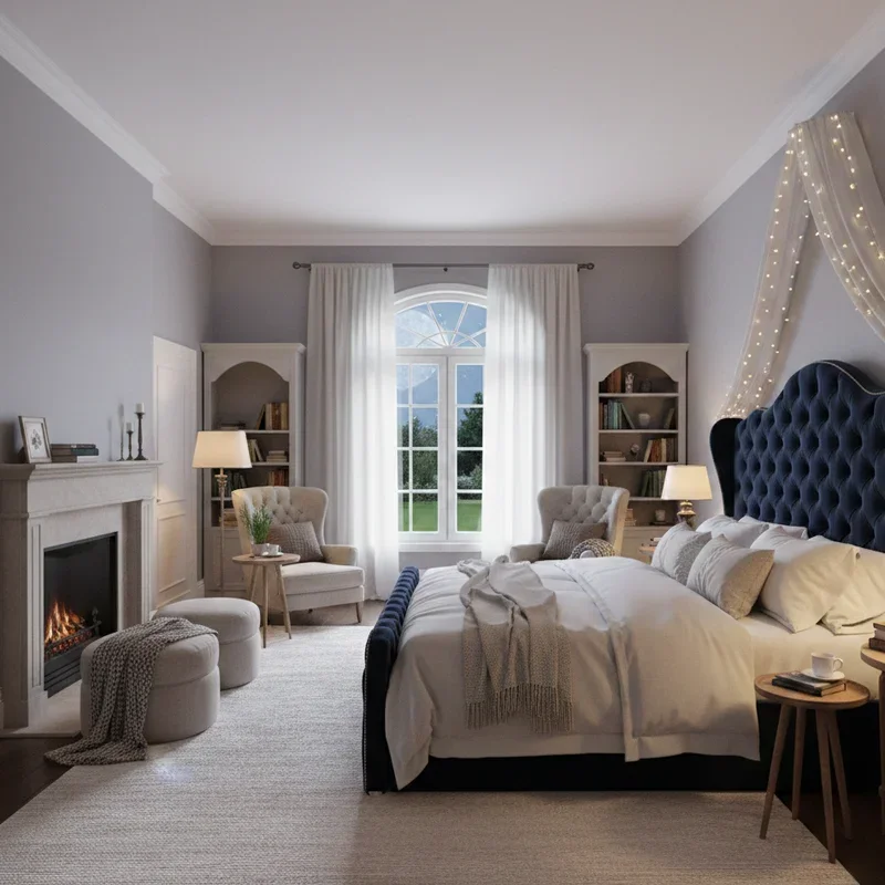 Romantic King Size Bedroom Ideas