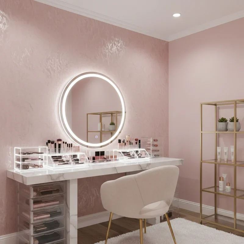 Glam Makeup Room Ideas