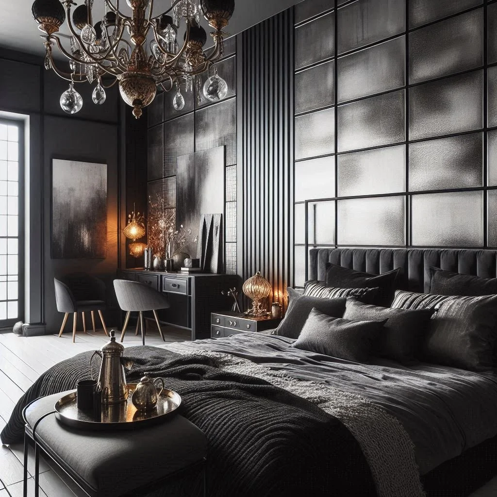 15 Sleek Black and Grey Bedroom Ideas for Elegance
