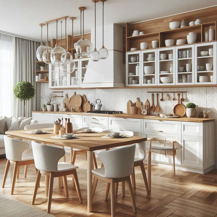 View of 15 White and Wood Kitchen Ideas for a Stylish Look
