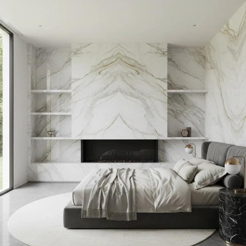 Marble Bedroom Ideas