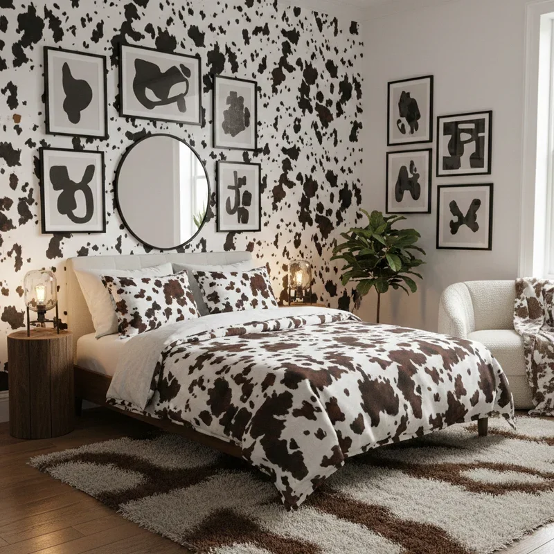 Cow Print Room Ideas