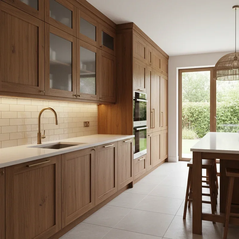 15 Brown Kitchen Cabinets Ideas for Warm Interiors