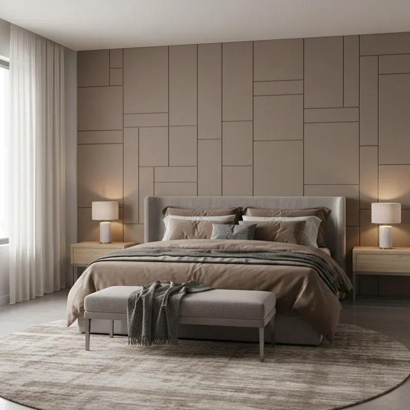 Taupe and Grey Bedroom Ideas