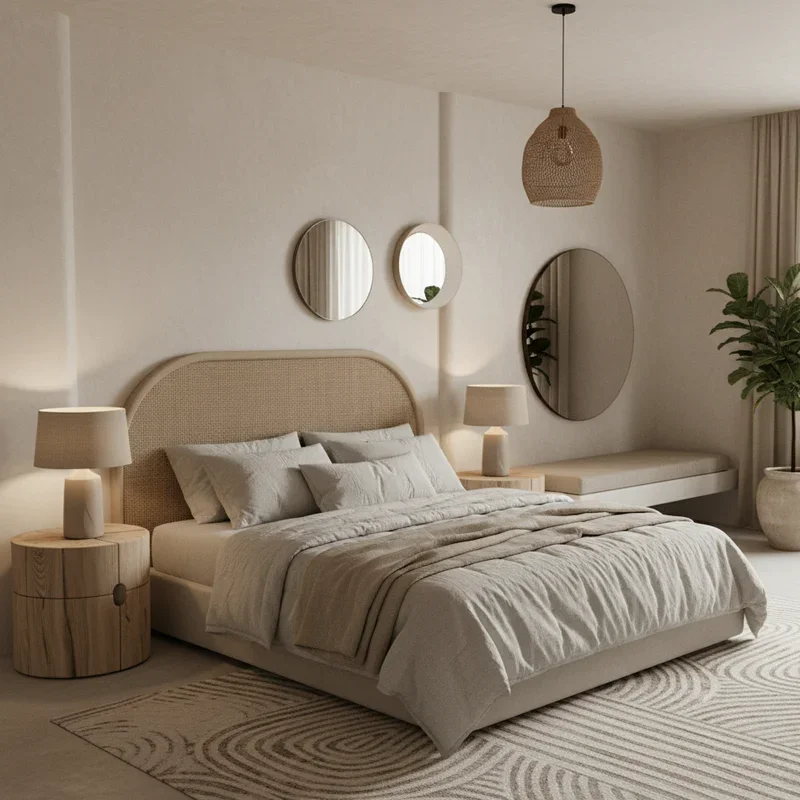 Modern Beige Bedroom Ideas
