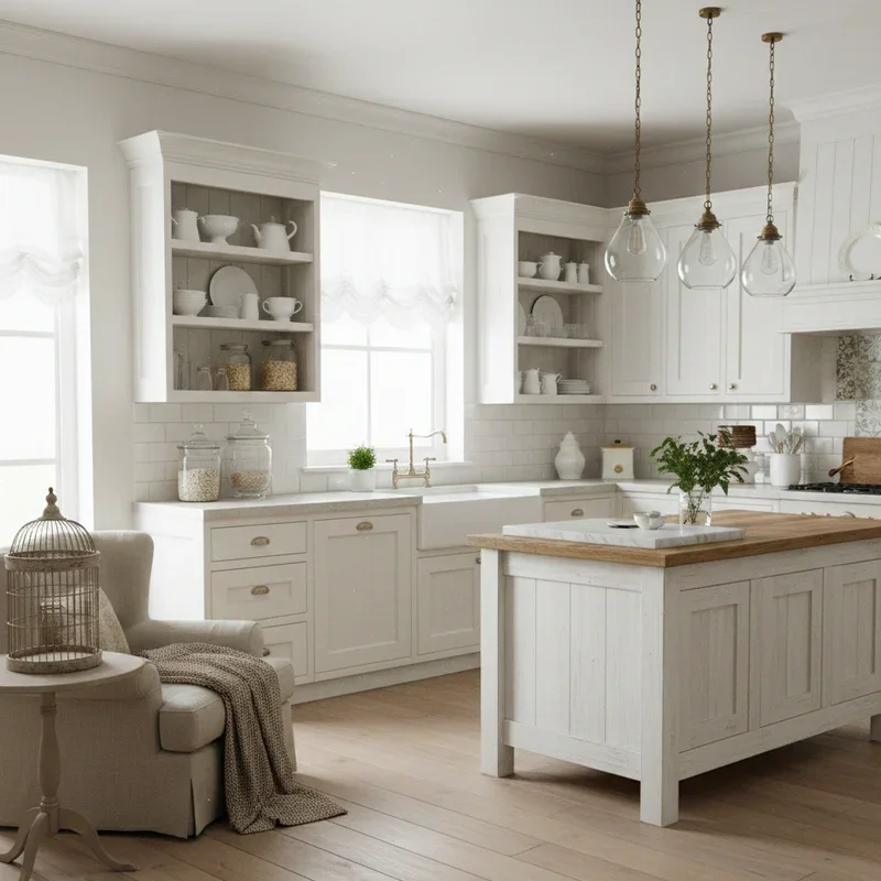 15 Modern Shabby Chic Kitchen Ideas for Stylish Homes