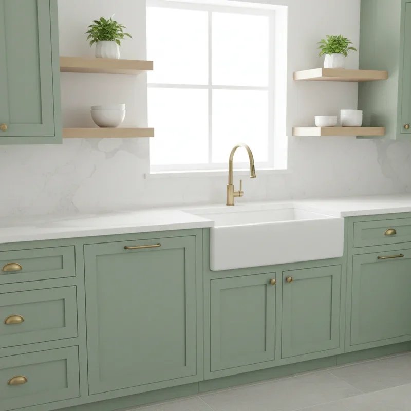 Sage Green Kitchen Cabinets Ideas