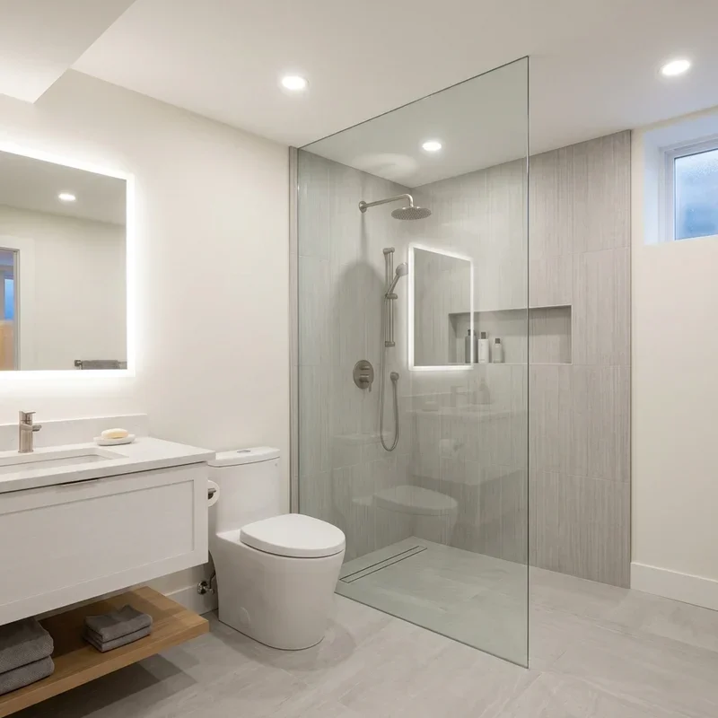 Modern Basement Bathroom Ideas