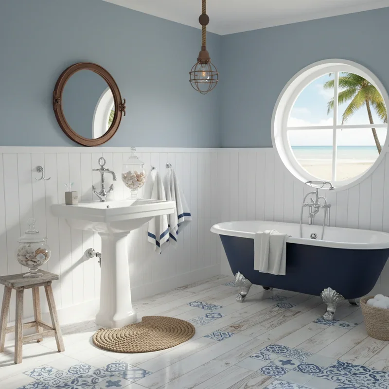 Nautical Bathroom Ideas