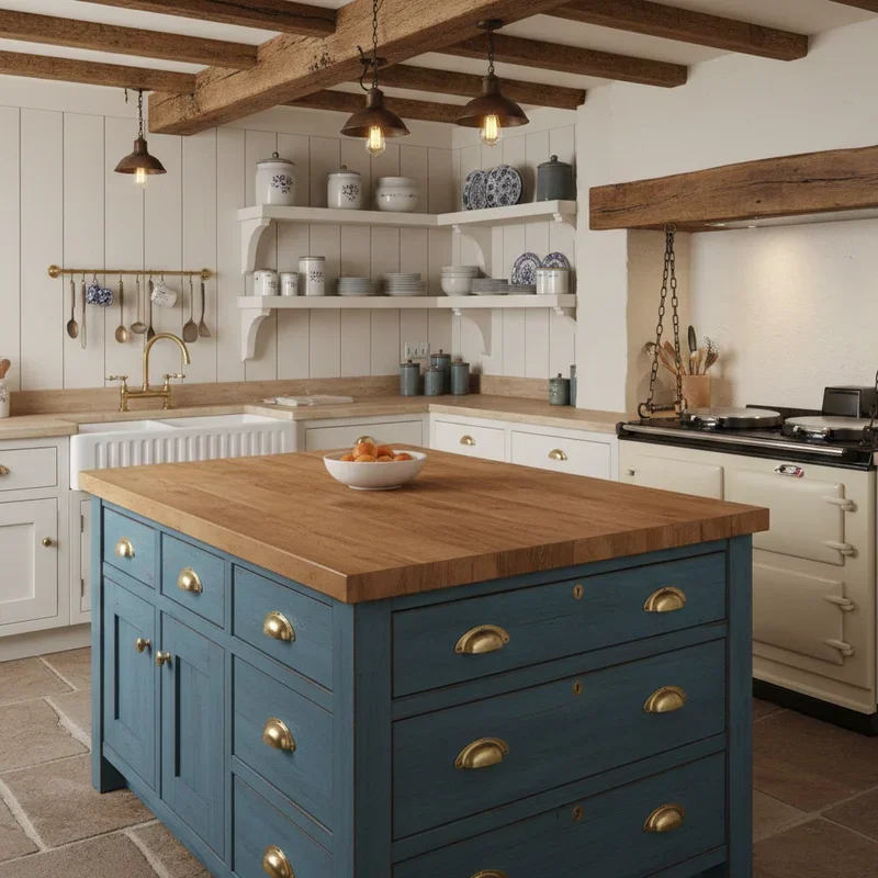 Country Kitchen Ideas on a Budget