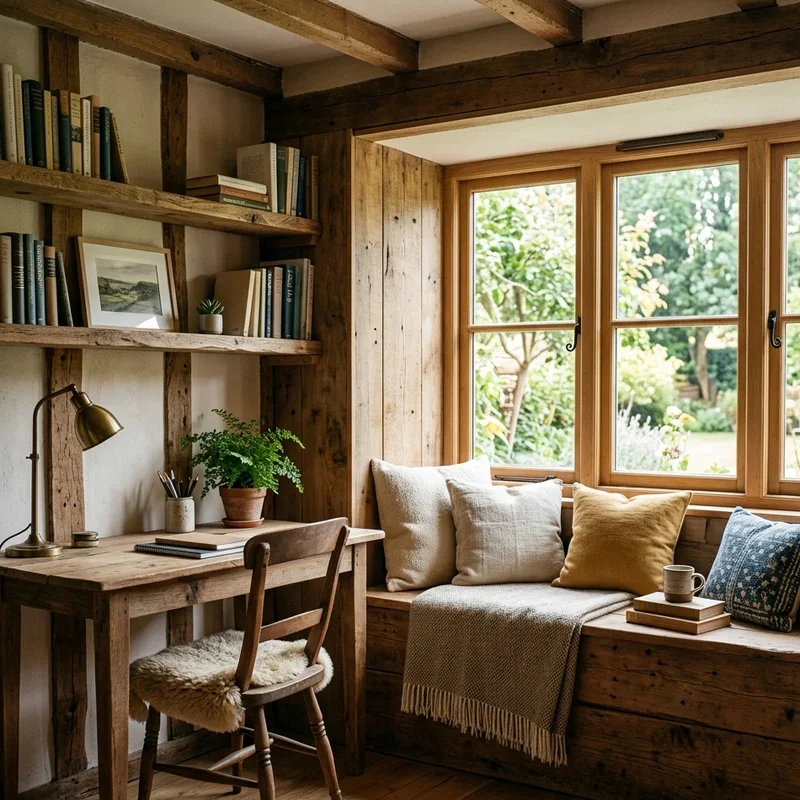 Small Rustic Office Ideas
