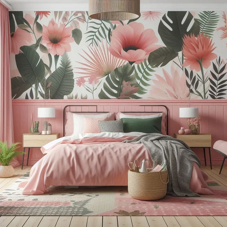 15 Pink and Green Bedroom Ideas for Fresh Style