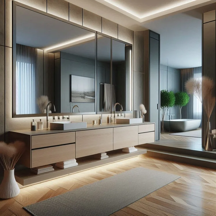 Modern Master Bathroom Designs: Blending Luxury, Function, and Sustainability