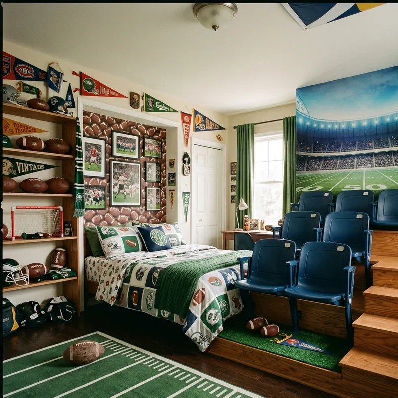 Football Bedroom Ideas