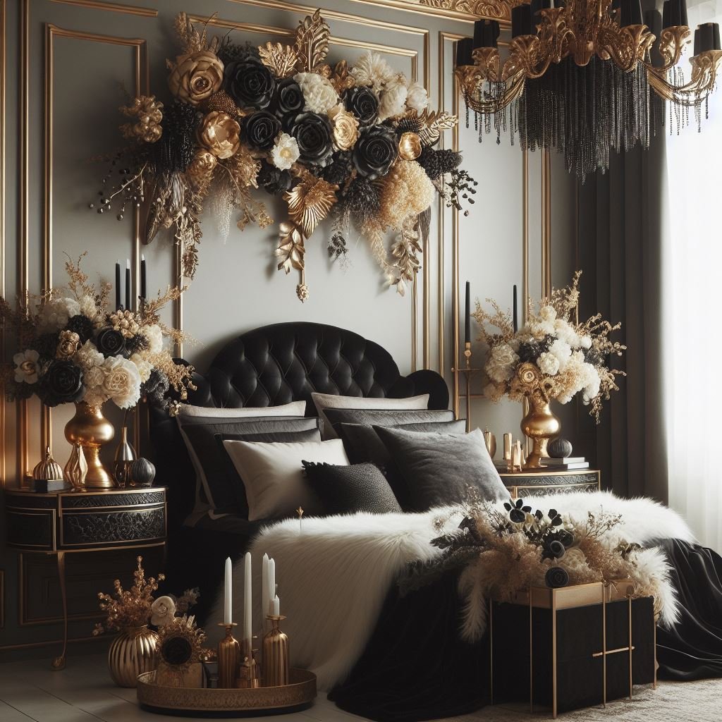 15 Stunning Black and Gold Bedroom Ideas for Luxurious Spaces
