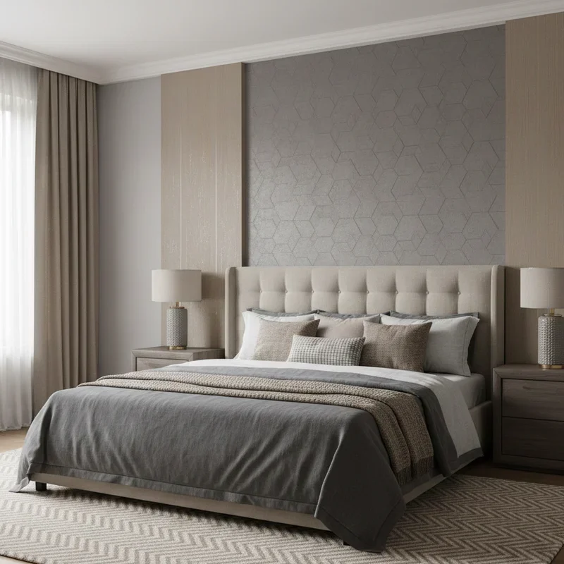 Taupe and Grey Bedroom Ideas