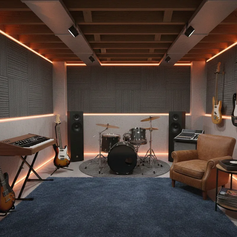 15 Basement Music Room Ideas With Studio Style