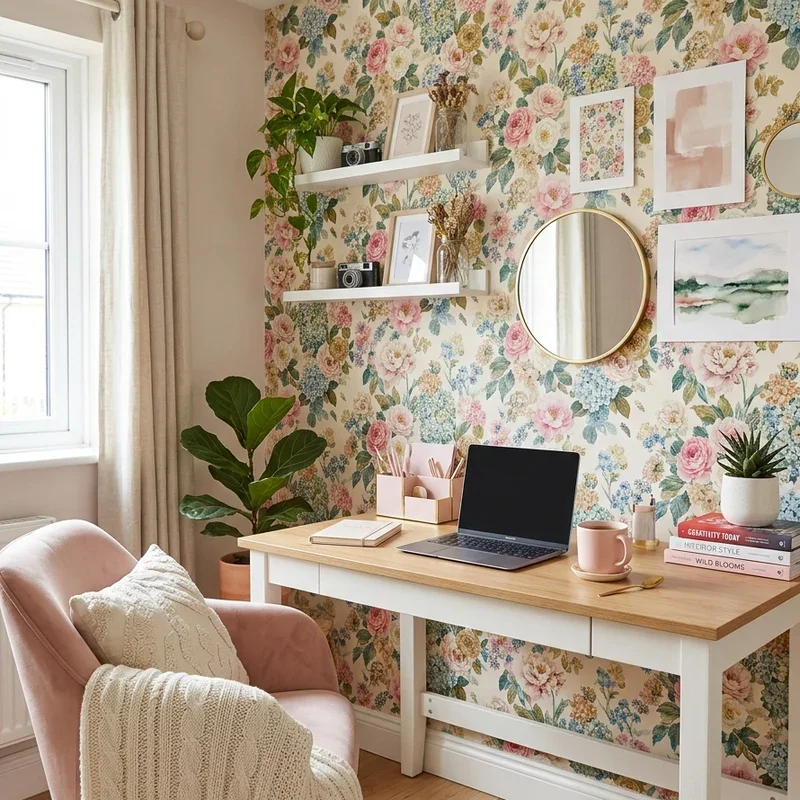 Girly Home Office Ideas