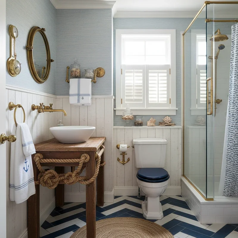 Nautical Bathroom Ideas